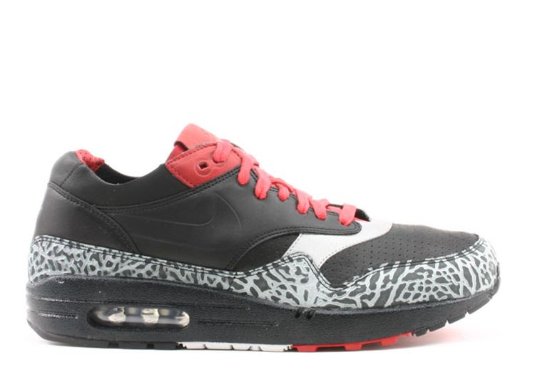 Nike Air Max 1 NL Premium Black Black Varsity Red